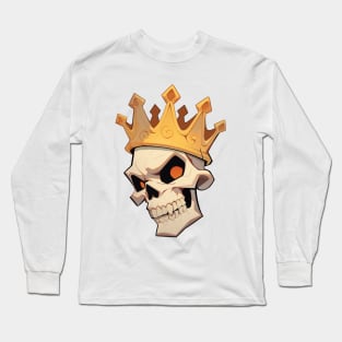 Skull Crown Long Sleeve T-Shirt